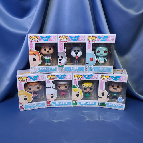 POP! The Jetsons Vinyl Figures Set of 7 by Funko.
