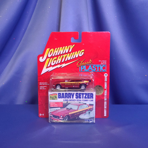 Johnny Lightning Barry Setzer 1971 Vega Funny Car (Red) by RC2 Brands Inc. Johnny Lightning Barry Setzer 1971 Vega Funny Car (Red) by RC2 Brands Inc.