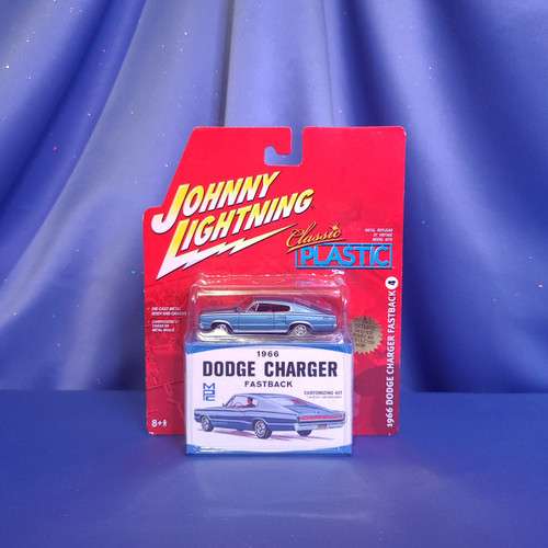 Johnny Lightning 1966 Dodge Charger Fastback (Blue) by RC2 Brands Inc. Johnny Lightning 1966 Dodge Charger Fastback (Blue) by RC2 Brands Inc.