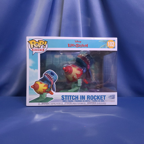 POP! Rides Disney Lilo & Stitch (Stitch in Rocket) by Funko.