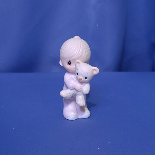 Jonathan and David "Jesus Loves Me" Figurine by Enesco (1992).
