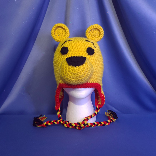 Winnie the Pooh Character Hat by Mumsie of Stratford. Winnie the Pooh Character Hat by Mumsie of Stratford.