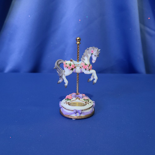 Musical Carousel Horse - January by Westland Giftware.
