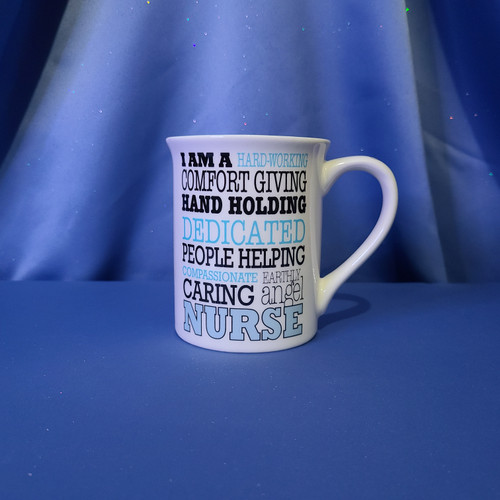 I am.. Nurse Mug 16oz by Our Name is Mud.