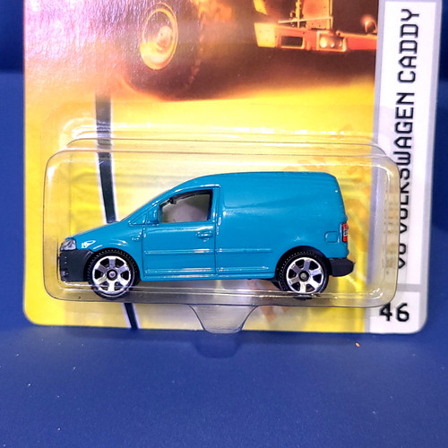 Matchbox '06 Volkswagen Caddy (Medium Blue) by Mattel.