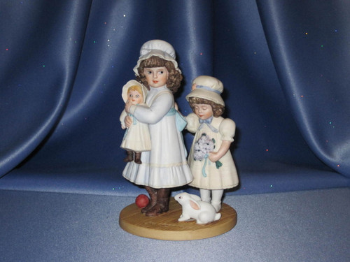 Mary Ann and Molly Figurine by Jan Hagara. 