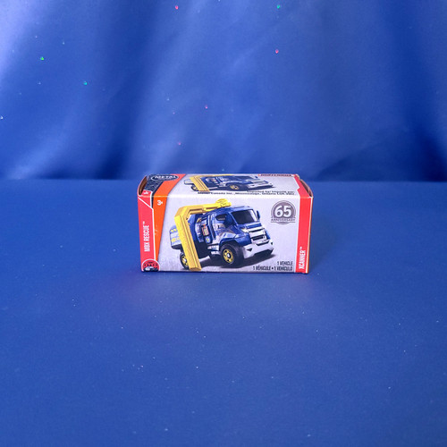 Matchbox 65th Anniversary "Xcanner" Vehicle (Blue) by Mattel.