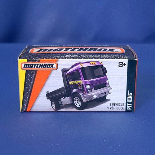Matchbox Pit King Truck (Purple) by Mattel.