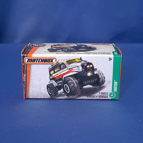 Matchbox "Vantom" Vehicle (Light Grey) by Mattel.