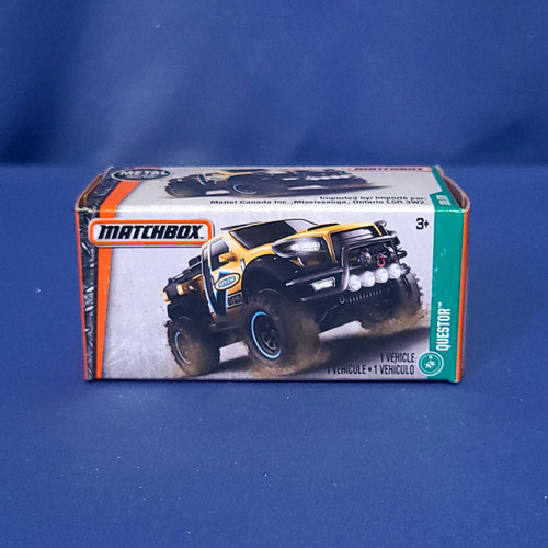 Matchbox Questor Vehicle (Yellow) by Mattel.