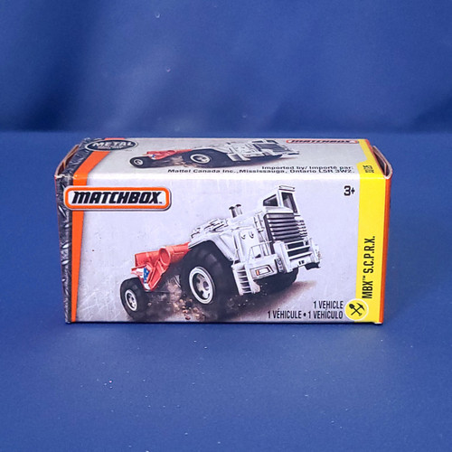 Matchbox MBX S.C.P.R.X. (White/Red) by Mattel.