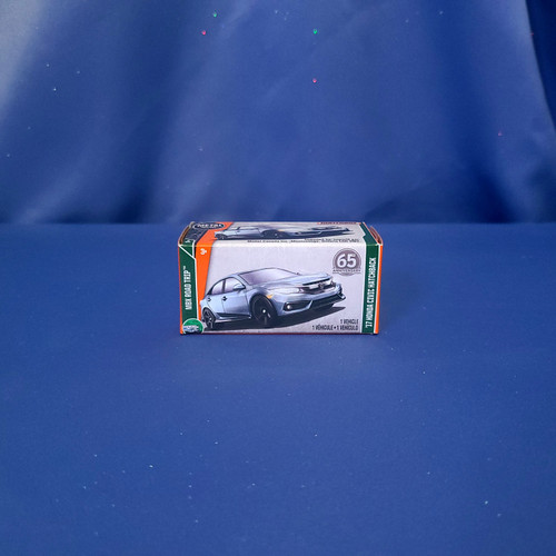 Matchbox 65th Anniversary '17 Honda Civic Hatchback (Slate Blue) by Mattel.
