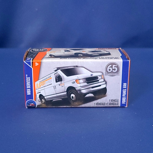 Matchbox 65th Anniversary Ford Panel Van (White) by Mattel.