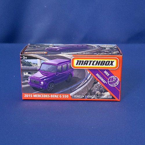 Matchbox 2015 Mercedes-Benz G 550 Vehicle (Purple) by Mattel.