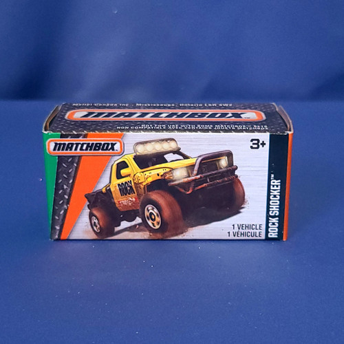 Matchbox Rock Shocker Vehicle (Gold) by Mattel.