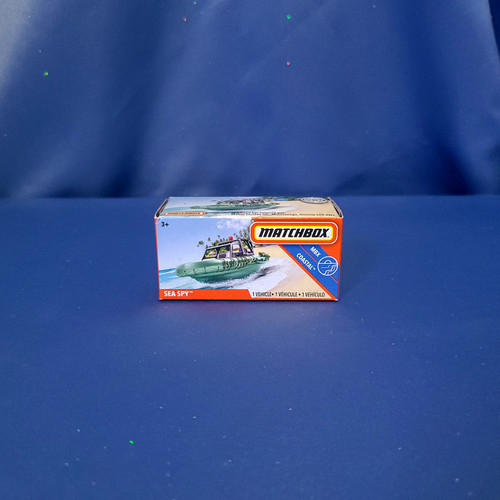 Matchbox Sea Spy Boat (Mint Green) by Mattel.
