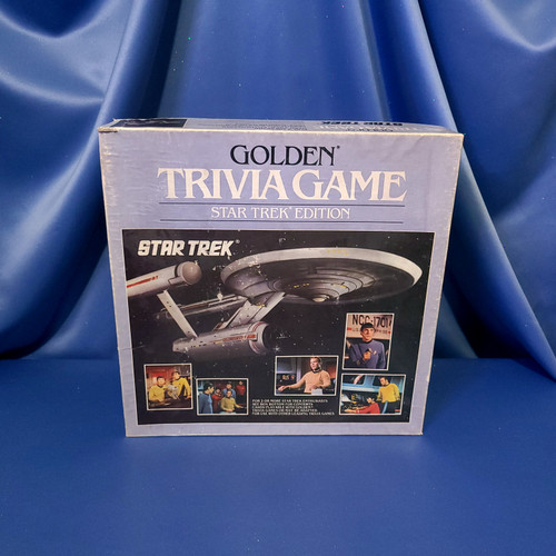 Golden Trivia Game Star Trek Edition by Western Publishing Company. 