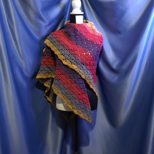 On Butterfly Wings Shawl by Mumsie of Stratford.