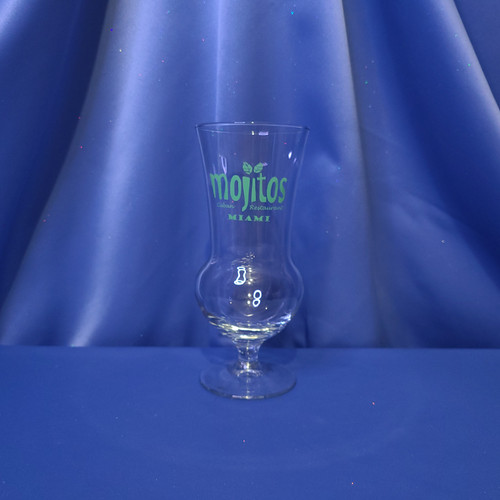 Mojitos Cuban Restaurant Miami Souvenir Glass.