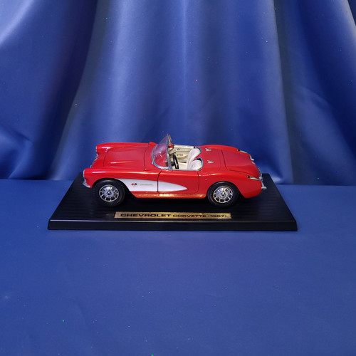 1957 Chevrolet Corvette Convertible Car (Red) by Road Tough.