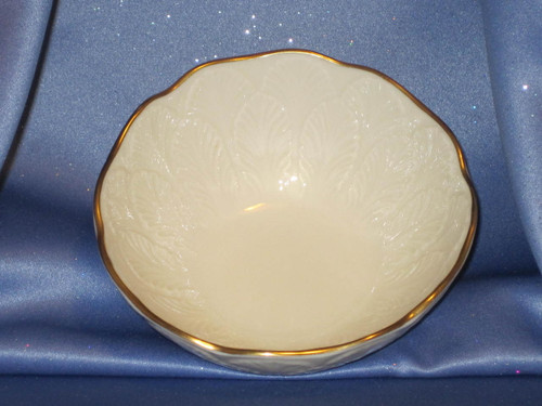 Small Bowl with "Acanthus" Leaf Design by Lenox.