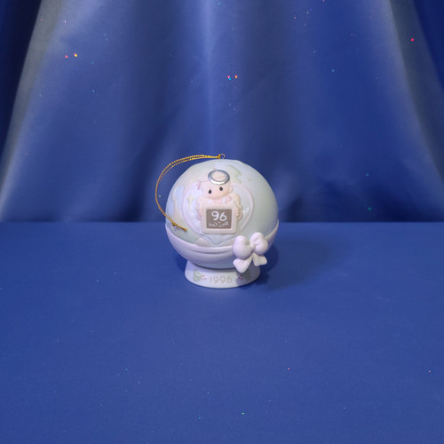 Precious Moments "Peace on Earth...Anyway" Globe Ornament by Enesco