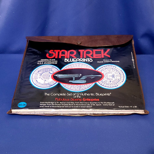 Star Trek Blueprints - 12 Pieces of Starship Enterprise Art by Ballentine Books.