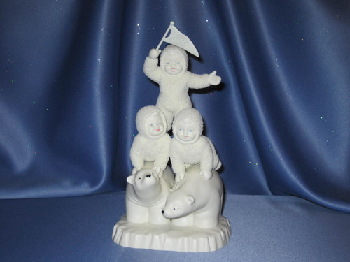 Snowbabies "Celebrate" - Figurine W/Box.