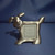 Dog Shaped Pewter Photo Frame (3X3) Inches) by Sonoma.