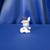 Precious Moments "Sno-Bunny Falls for You Like I Do" Ornament by Enesco.