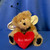 Head Bean Series "Kissa Bearhugs" Plush Bear by The Boyds Collection LTD.
