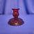 Cranberry Taper Candle Holder by Fenton.