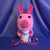 Piglet Character Hat Crocheted by Mumsie of Stratford.
