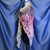 Pineapple Shawl in Pinks & Lavender by Mumsie of Stratford.