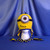 Minion One Eye Brown Character Hat Crocheted by Mumsie of Stratford.