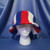 Striped Bucket Hat (Red,White,Blue) by Mumsie of Stratford.