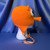 Q*bert Character Hat Crocheted by Mumsie of Stratford. 