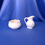 Miniature Nautilus Shell Creamer & Sugar Set by Belleek.