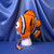 Clown Fish Character Hat by Mumsie of Stratford.