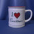 Holiday "I ♡ Christmas" Mug  by Blue Sky Ceramic.
