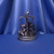 Rotating Parasol Baby Music Box Picture Frame by Royal Limited Silver.