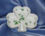 Clover Dish with Gold Trim by Lefton.