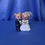 Bride & Groom Teddy Bear Figurine by Homco.