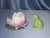 Frog With Lily Pad Figurine by Franklin Mint W/Comp Box.