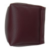 Wedge Rice Bag with Maroon Vinyl and Rice