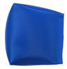 Wedge Rice Bag with Blue Vinyl and Rice