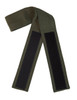 Hunter Green Velcro Fabric Belt (3 inches wide and 40 to 48 inches long; with 2 inches wide and 11 inches long Velcro)