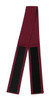 Maroon Fabric Belt with Hook and Loop Closure (3 inches wide)