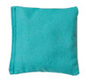 Aqua Blue Square Rice Bag in Cotton Fabric