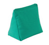 Wedge Rice Bag with Teal Cotton Fabric